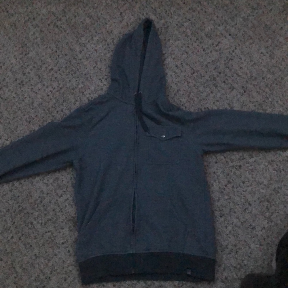 Gray hoodie
